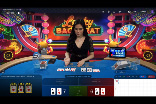 World Entertainment (WE Casino) baccarat